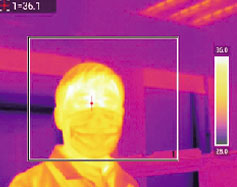 application of ti160 p4 thermal camera for body temperature 1